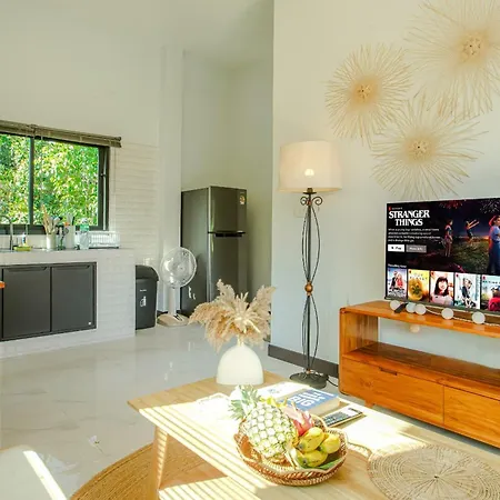 Honey Moon House - Near Aum Yoga - 4K Tv - Ac Villa Ko Pha Ngan Exterior photo
